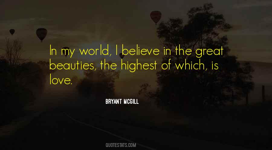 In My World Quotes #1157154