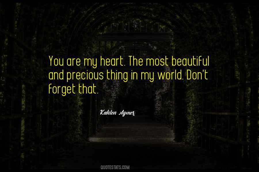 In My World Quotes #1367746