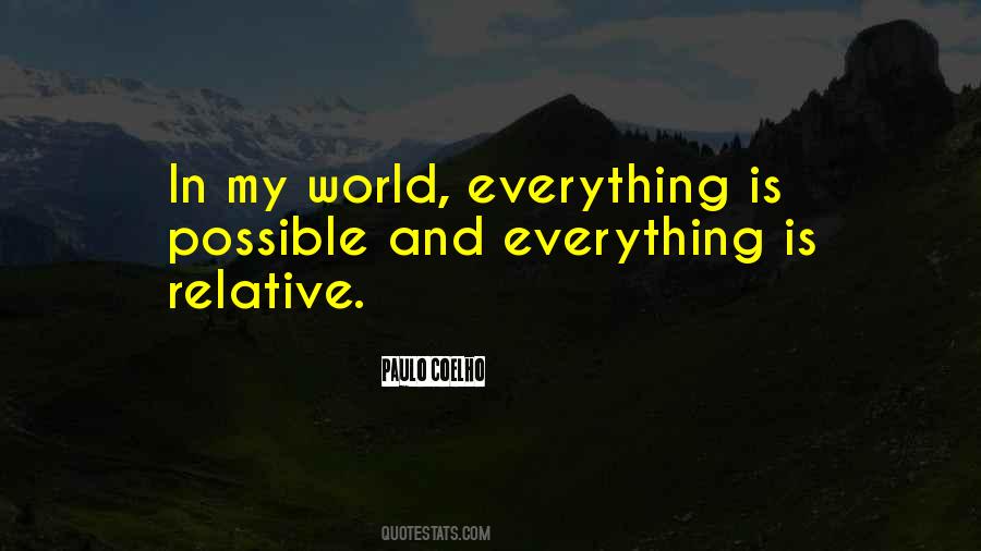In My World Quotes #1720382