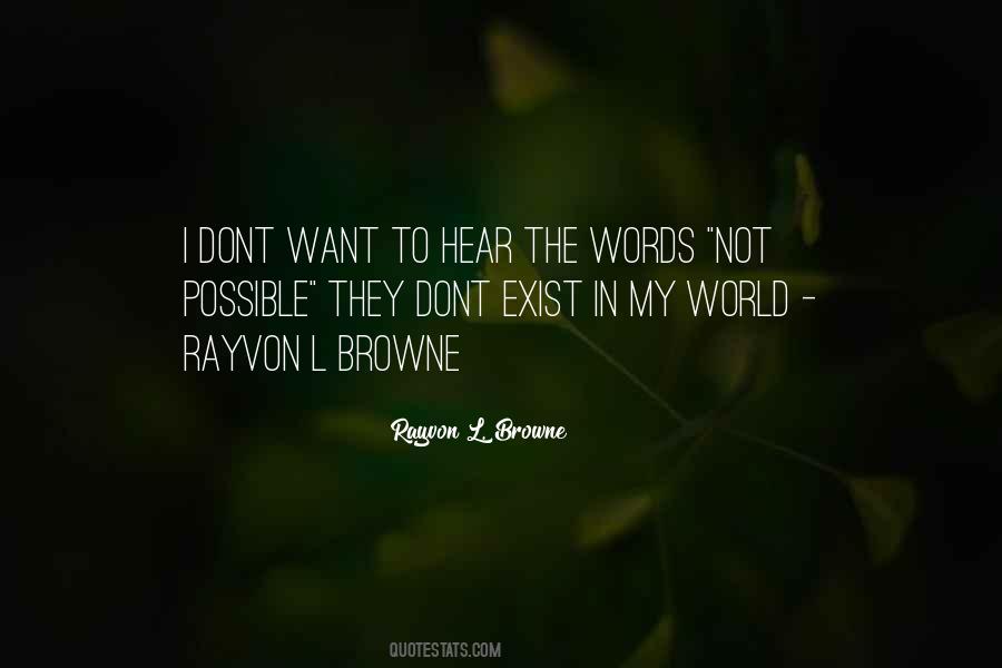 In My World Quotes #287169