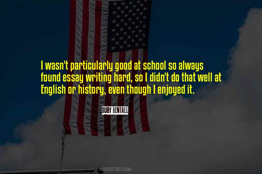 School Essay Quotes #389842