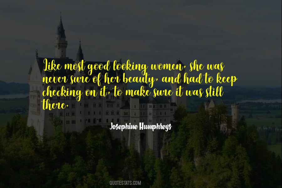 Good Looking Women Quotes #1750185
