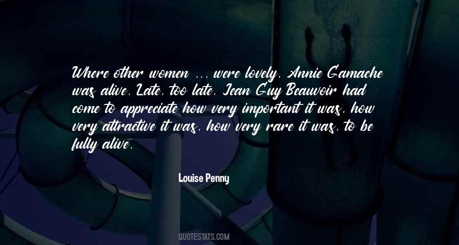 Being Lovely Quotes #1548383