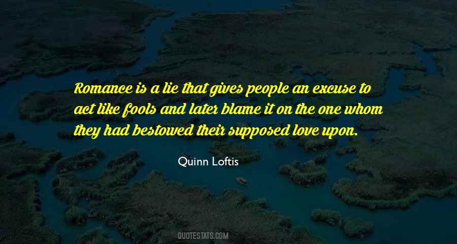 Blame On Quotes #1006222