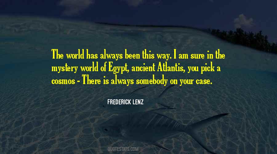 Mystery World Quotes #1305510