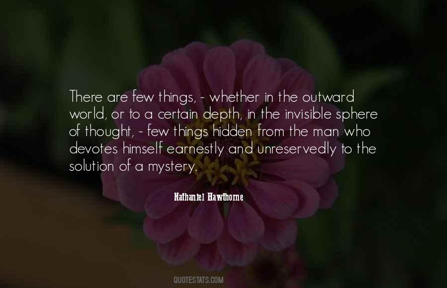 Mystery World Quotes #1477509