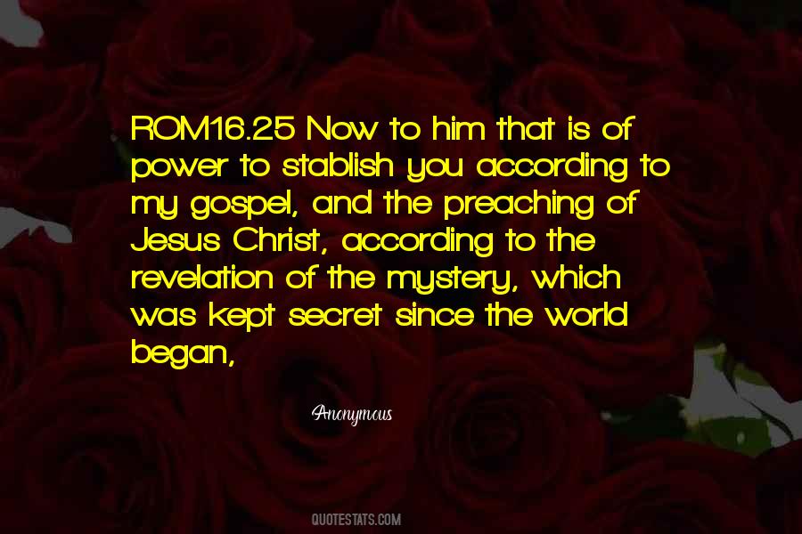 Mystery World Quotes #1523932