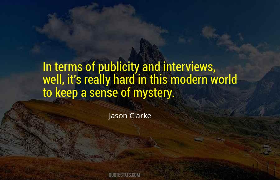 Mystery World Quotes #1803016