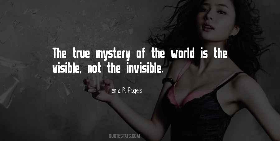 Mystery World Quotes #341579