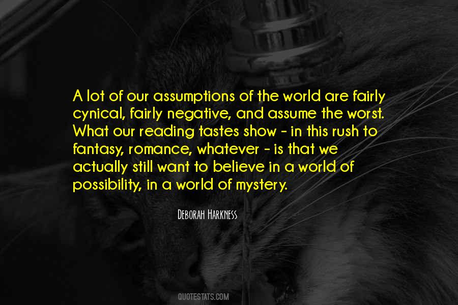 Mystery World Quotes #479654