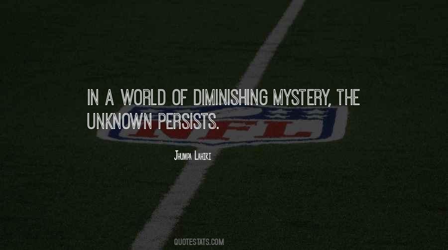 Mystery World Quotes #887453