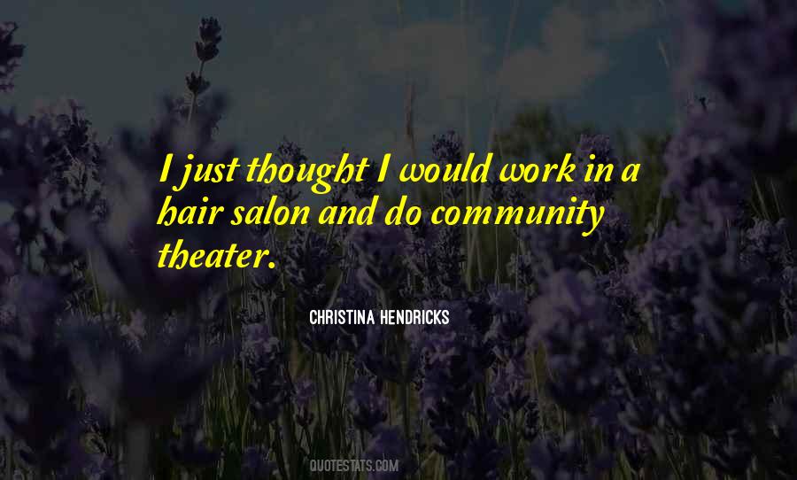 Quotes About The Hair Salon #1692685