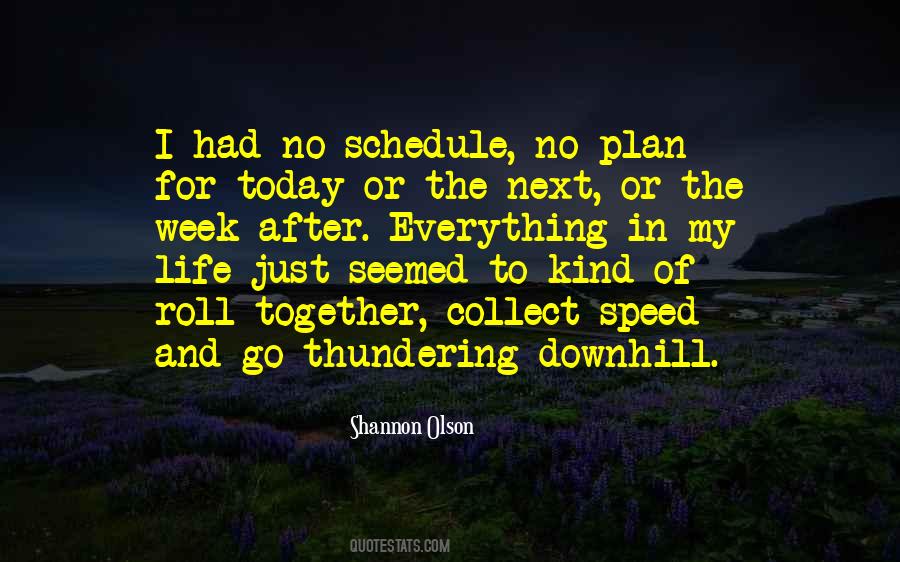 Plan For Today Quotes #1810706