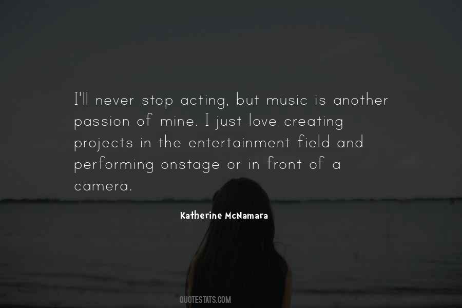 Quotes About Passion Projects #1038741