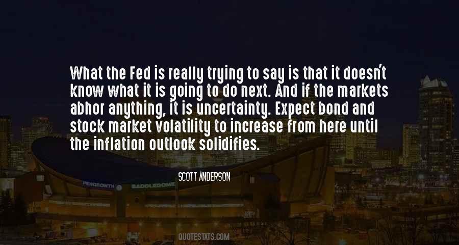 Quotes About The Bond Market #1667475