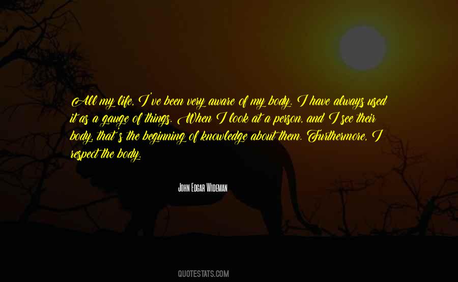 About My Body Quotes #211253