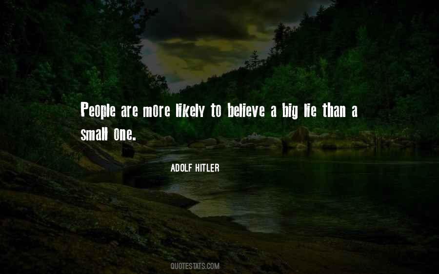 Small Lie Quotes #1809055
