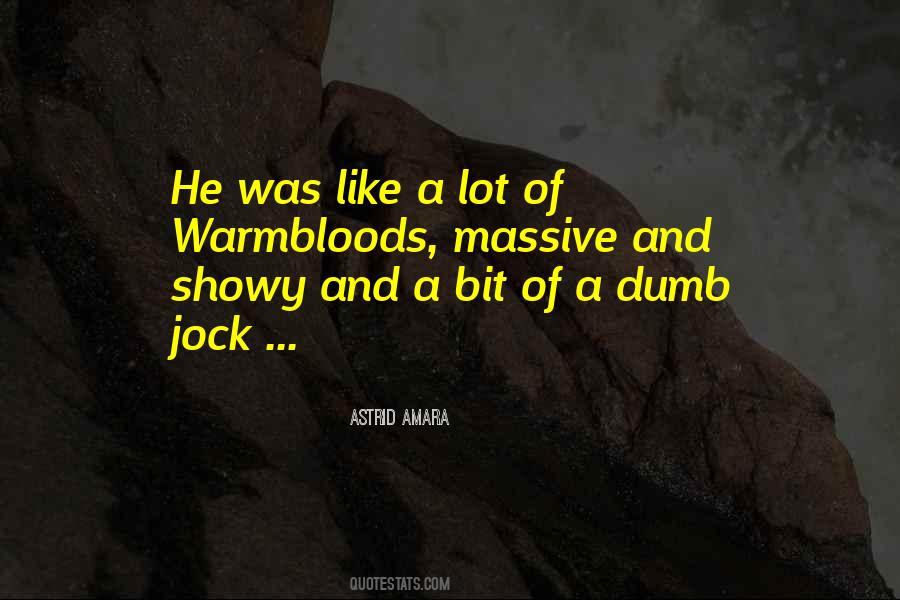 Dumb Jock Quotes #632529