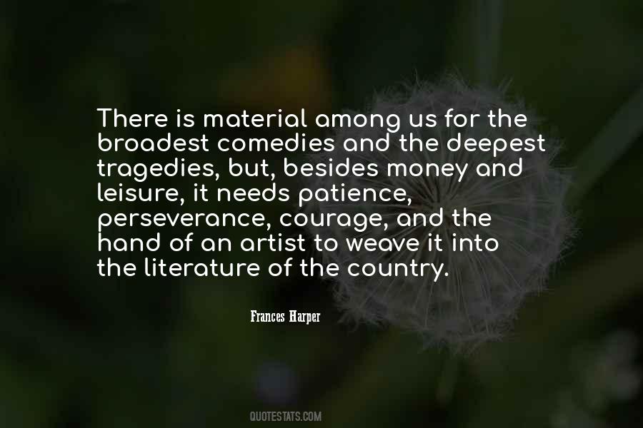 Patience Money Quotes #1345802