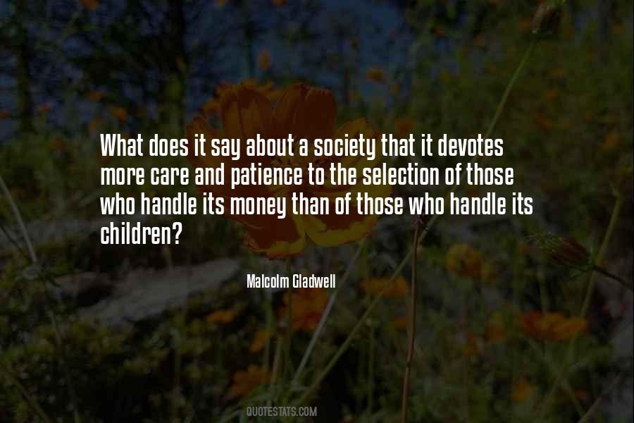 Patience Money Quotes #861152