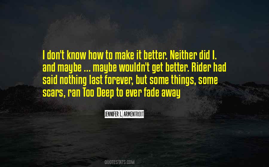 Nothing Forever Quotes #186930