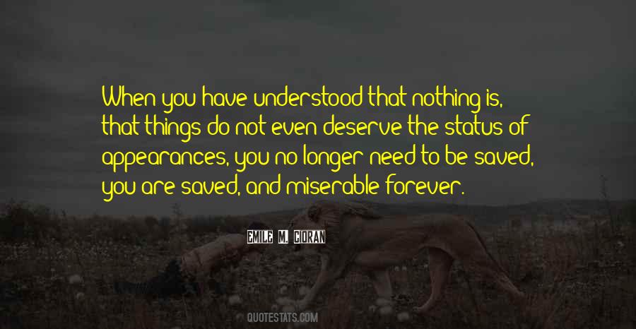 Nothing Forever Quotes #487920