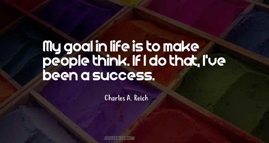 Make A Goal Quotes #1689740