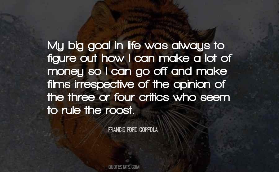 Make A Goal Quotes #1787180
