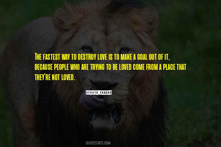 Make A Goal Quotes #553979