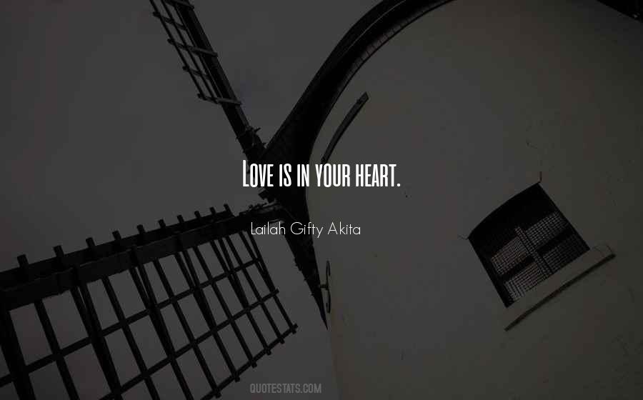 Heart In Love Quotes #218601