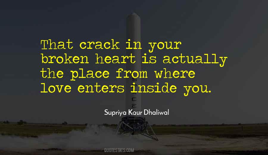 Heart In Love Quotes #262492