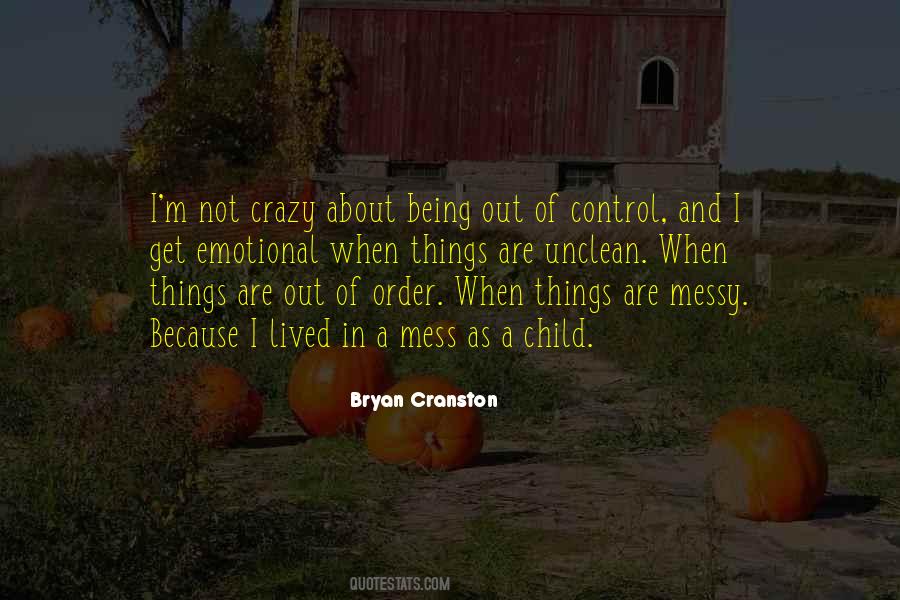 Not Being In Control Quotes #1429031