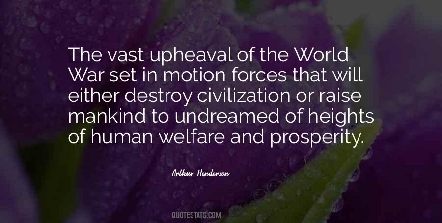 Human Welfare Quotes #1099020