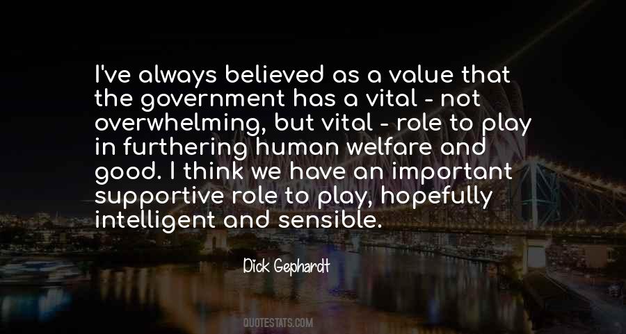 Human Welfare Quotes #1208690