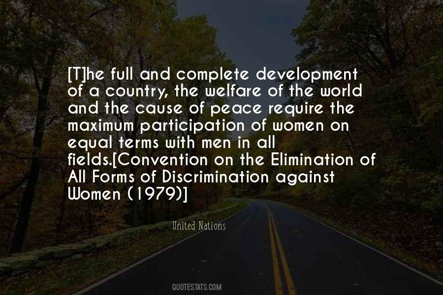 Human Welfare Quotes #1369642