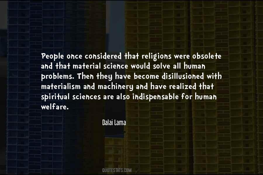 Human Welfare Quotes #419520
