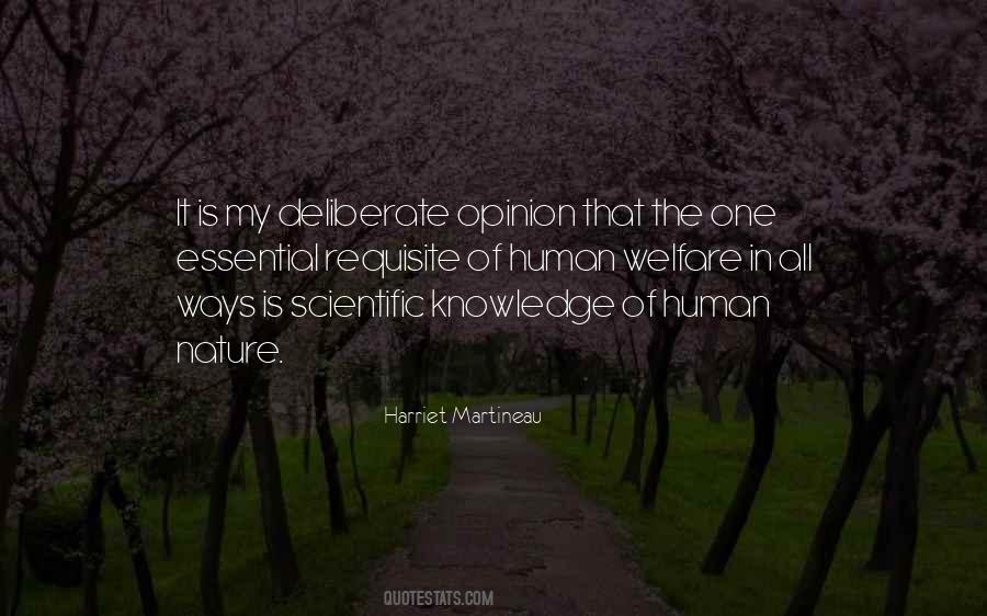 Human Welfare Quotes #500504