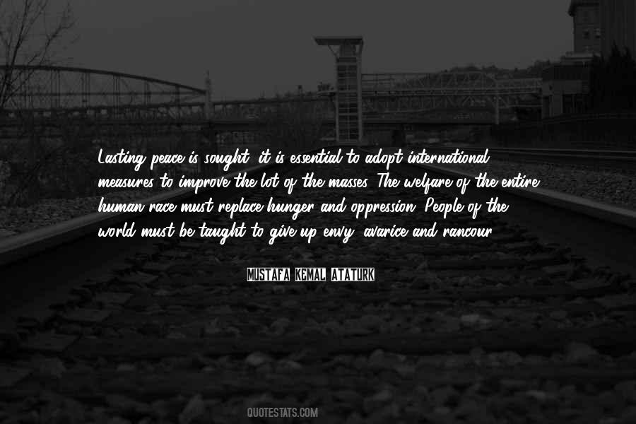 Human Welfare Quotes #880868