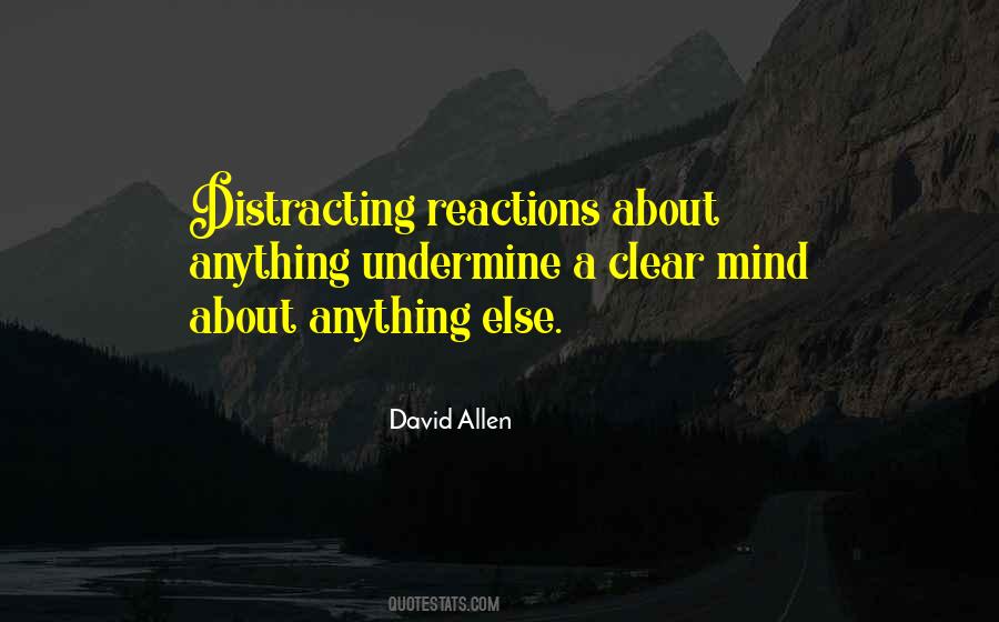 A Clear Mind Quotes #1396469