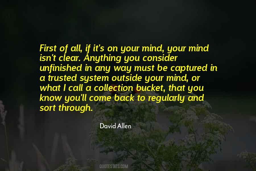 A Clear Mind Quotes #500463