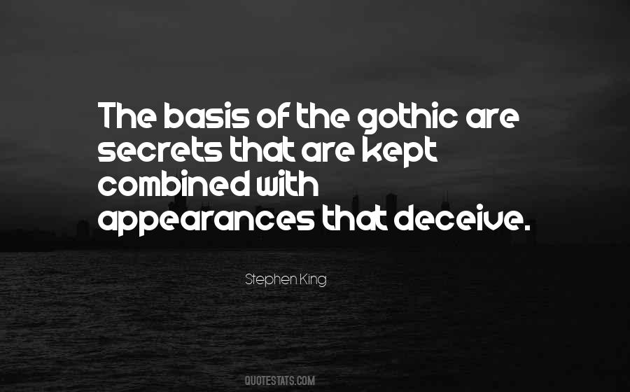 Quotes About The Gothic #727280