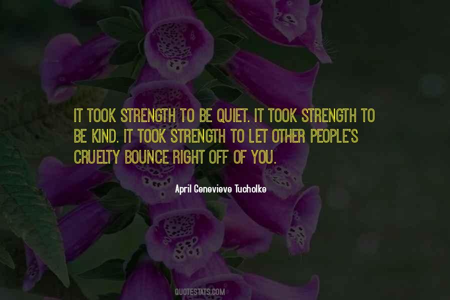 Quotes About You Strength #21603