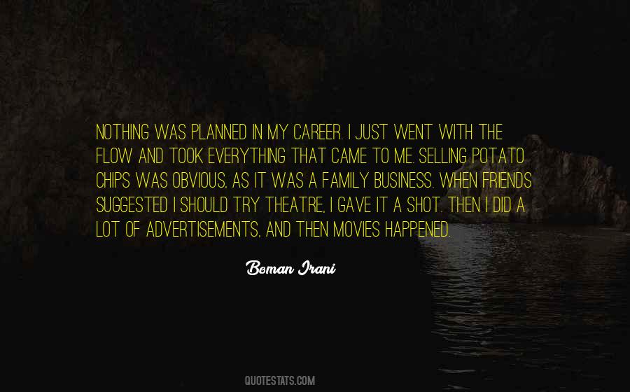 Friends And Business Quotes #1378046