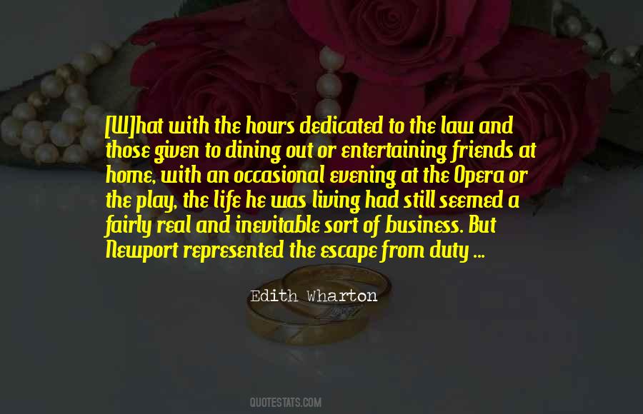 Friends And Business Quotes #1725762