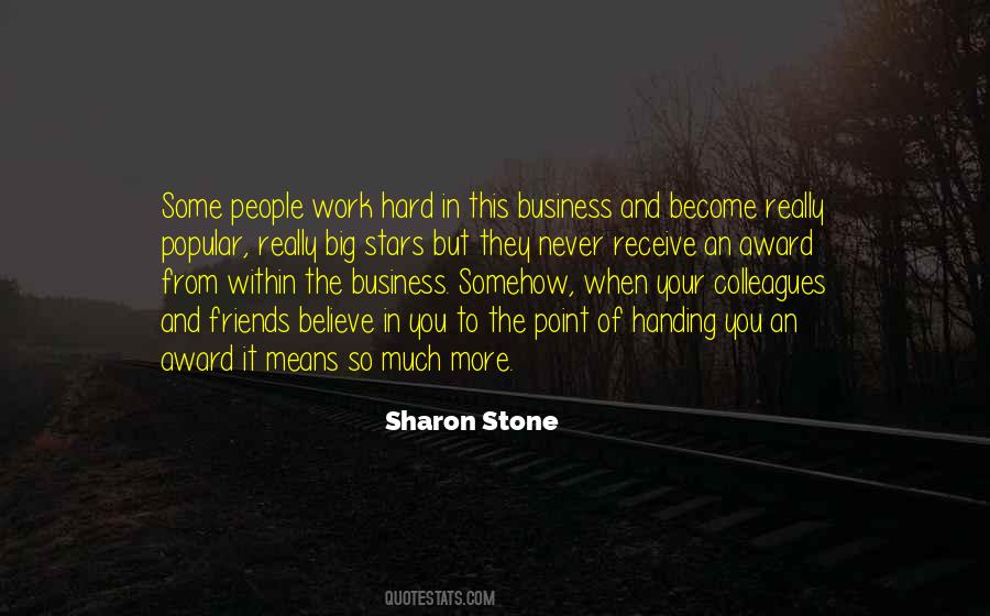 Friends And Business Quotes #431296