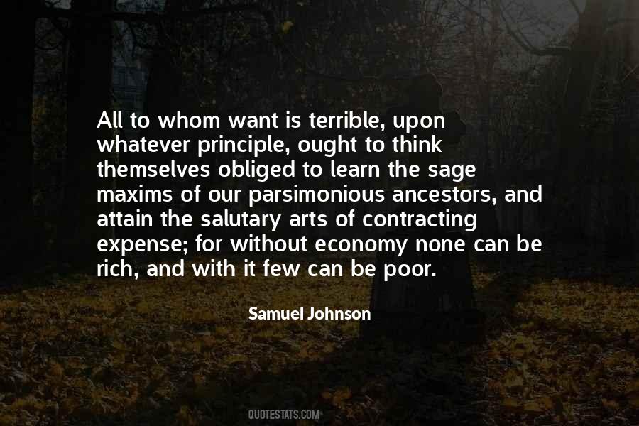 Poor Economy Quotes #209154