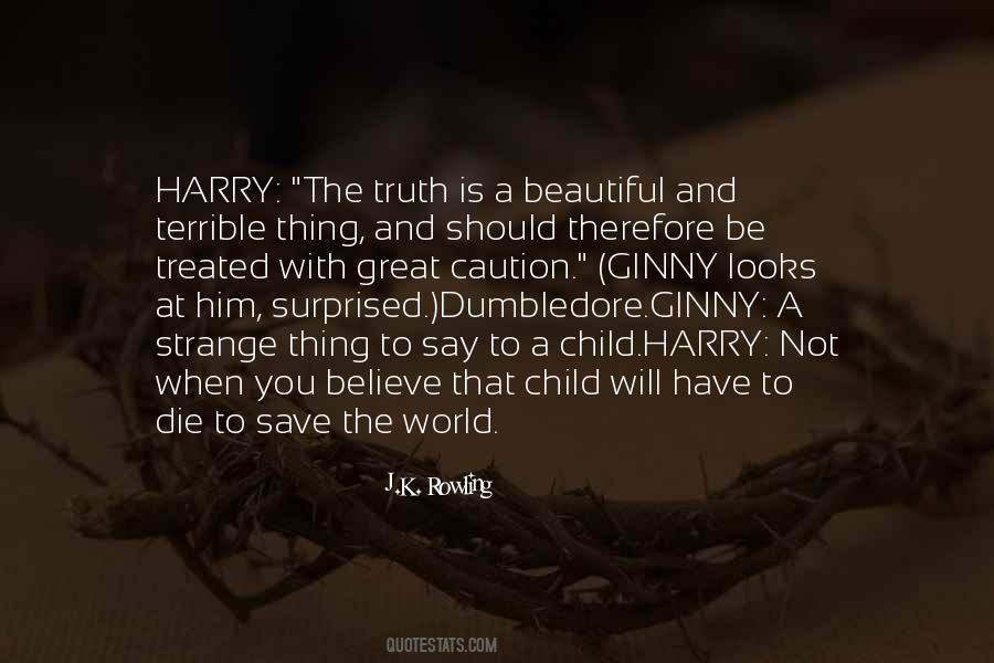 Dumbledore To Harry Potter Quotes #1182359