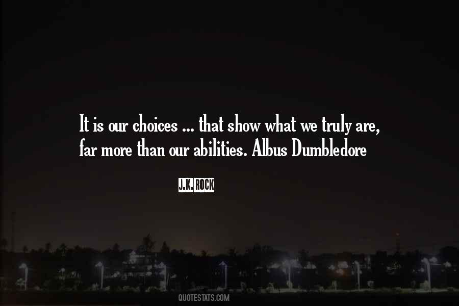 Dumbledore To Harry Potter Quotes #207767