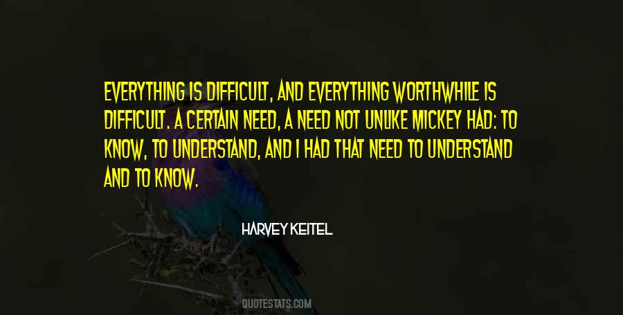 I Understand Everything Quotes #428636