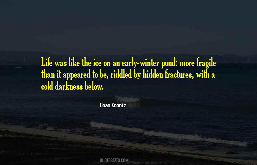 Life Winter Quotes #600491